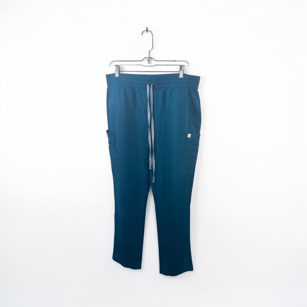 ReSurge Caribbean Blue Scrub Pants XL Recycled Polyester Cargo Jogger RE5514